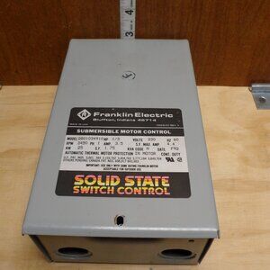 Used Franklin Electric Submersible Motor Control Box 230V 13Hp 60Hz
